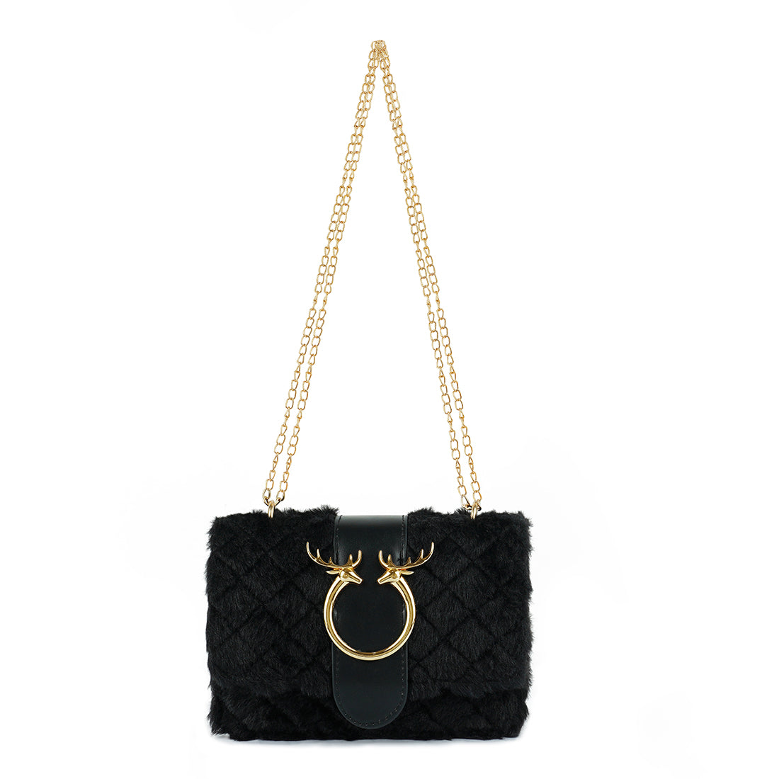 Furry Mini Sling Bag