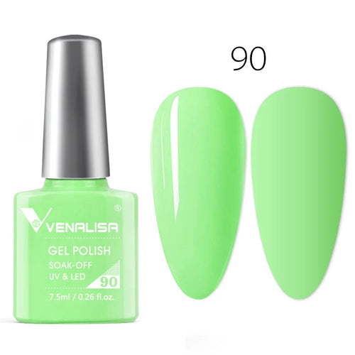 Luxury Color Nail Gel Venalisa Gel Nail Polish Lacquer Soak Off UV LED