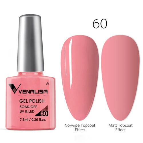 Luxury Color Nail Gel Venalisa Gel Nail Polish Lacquer Soak Off UV LED