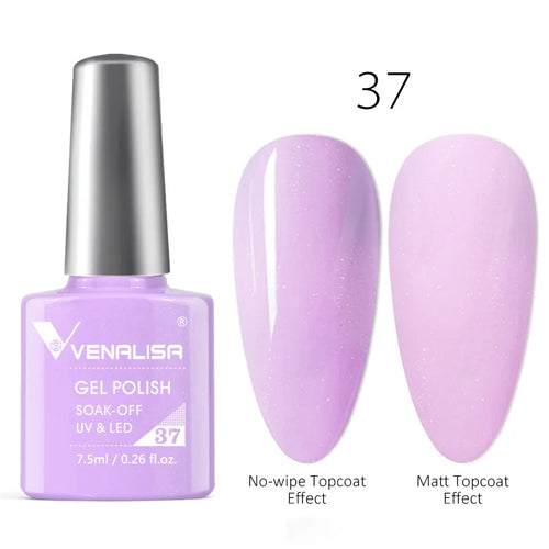 Luxury Color Nail Gel Venalisa Gel Nail Polish Lacquer Soak Off UV LED