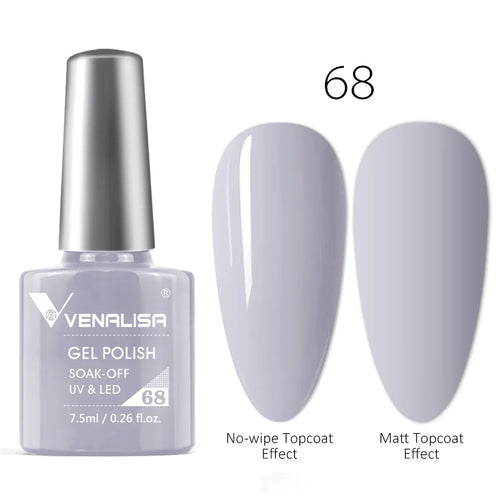 Luxury Color Nail Gel Venalisa Gel Nail Polish Lacquer Soak Off UV LED