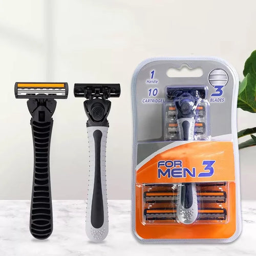 Shaver Brand New Design Men Razor Shaving Three Layer Shaver Reusable