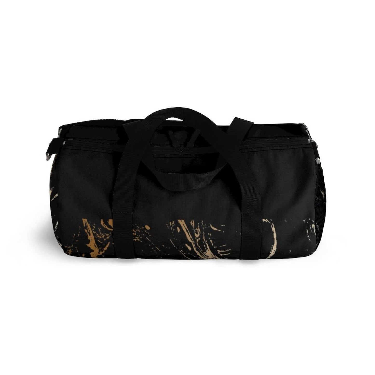 Duffel Bag - Carry on Luggage - Black and Gold